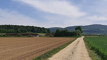 Grüngutplatz des Landkreises Göppingen in Schlat