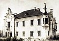 Castelul Teleki în anul 1864 (cu 5 ani înainte de punerea în funcţiunea noului castel)