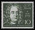 German stamp, 1959