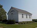 Kvindherred Church school at rural Calamus was built in 1865. It was used until the larger church was built in 1877.