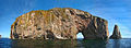 Le rocher Percé et son stack.