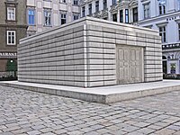 Rachel Whiteread, Monumentu a l'holocaustu, 2000. Judenplatz, Viena.