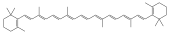 Beta-carotene, a yellow to orange colorant