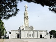Monument au Sacré-Cœur de Jésus sur la butte-témoin de los Ángeles