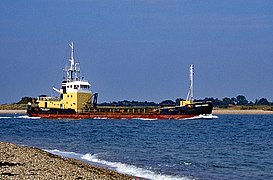 Donald Redford leaving Langstone Harbour