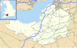 Winsford is located in Somerset