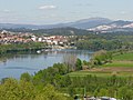 Vista do río Miño desde Valença.