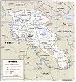 Map of Armenia