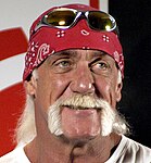 Hulk Hogan med hästskomustasch.