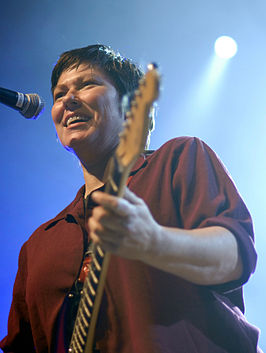 Kim Deal op het festival All Tomorrow's Parties in 2009