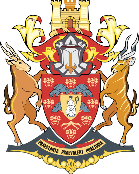 File:Coat of arms of Pretoria.svg