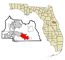 Location in Seminole County and the state of Florida