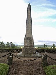 Denkmal für die Schlacht bei der Kirche von Kungslena, aufgestellt 1894