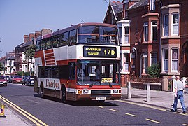 Liverbus Volvo Olympian in Anfield