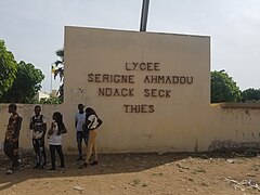 Lycée Serigne Ahmadou Ndack Seck.