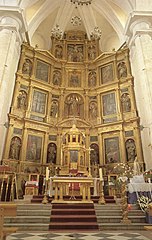 Baroque altarpiece of the Cathedral of Getafe