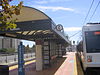 A train at Tamien station