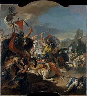 Giovanni Battista Tiepolo, Vercellaen taistelu, 1725-1729