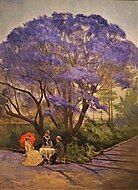 R. Godfrey Rivers, Under The Jacaranda, 1903