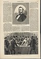 Beskrivelse i Harper's Weekly om da Victoria Woodhull og Tennesse Claflin ble nektet å stemme i 1871.