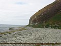 Shingle beach on Ailsa Craig