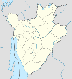 Burundi üzerinde Bujumbura