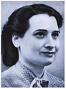 Portrait photographique de Danielle Casanova dans les années 1940.