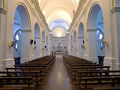 Interior del Santuario de Belén