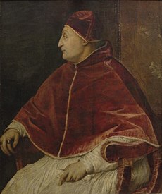 Tizian: Sixtus IV, n. 1545–1546, Uffizin galleria, Firenze.