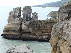 Pancake Rocks.