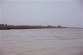 Pemandangan Kota Bissau dari Sungai Geba