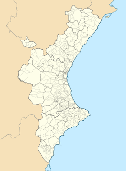 Orihuela is located in Valencian Community