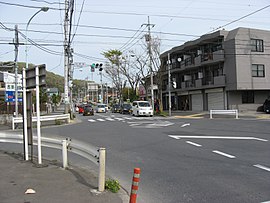 川原宿交差点