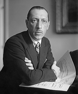 Igor Stravinsky met partituur