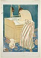 Het bad (1890) Mary Cassatt, Art Institute of Chicago