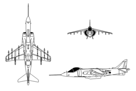 vue en plan de l’avion