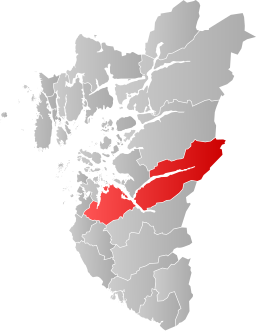 Sandnes kommun i Rogaland fylke.