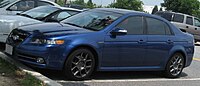 Acura TL Type S in Kinetic Blue Pearl