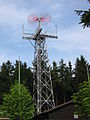 VDF-Groß-Basis Doppler-Peilantenne der Deutschen Flugsicherung auf dem Deister bei Hannover