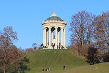 Monopteros nach der Renovierung im Herbst 2016