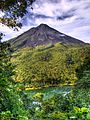 Image 22Arenal Volcano National Park is one of the country's tourist attractions. (from Costa Rica)