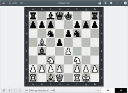 2D-s Gnome Chess GNU Chess motorral