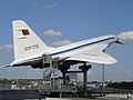 Tu-144D, nr. 77112 udstillet ved Technik Museum Sinsheim i Tyskland