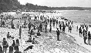 The beach was one of the main attractions at the festival (Photo: Cesar Rosa)