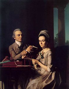 Mr. and Mrs. Thomas Mifflin (Sarah Morris) (1773)