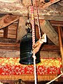 Temple bell and clapper. Banna-ji. Japan.