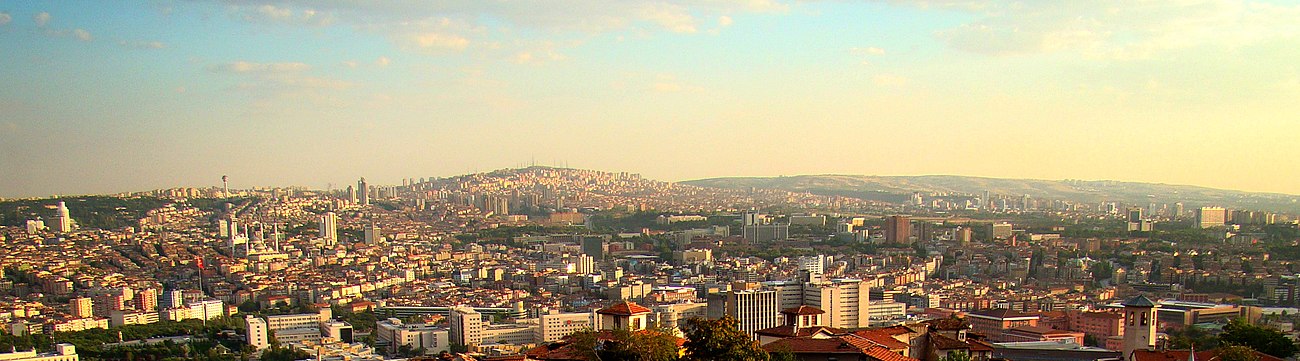 Panoráma Ankara várából