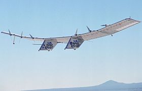 NASA Pathfinder experimental unmanned solar-electric aircraft (US)