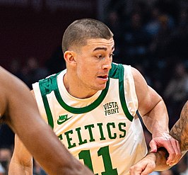 Pritchard bij de Boston Celtics in 2021