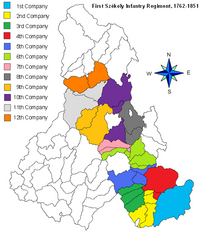 Dispunerea companiilor in judeţul Harghita